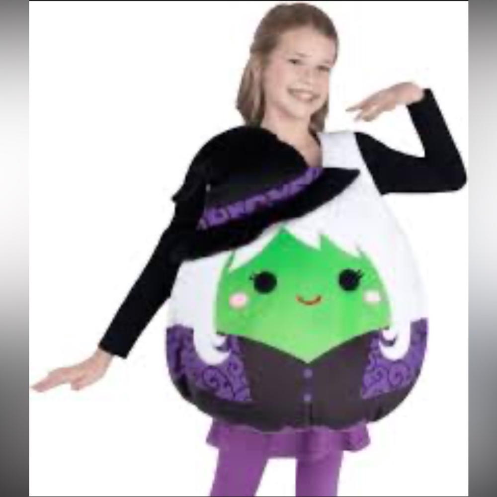 Original SQUISH-MALLOW Mariposa witch kids costume